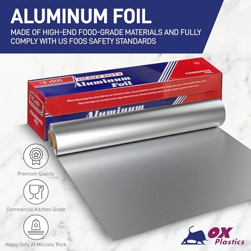 Aluminum Foil Roll 18"x 500 feet