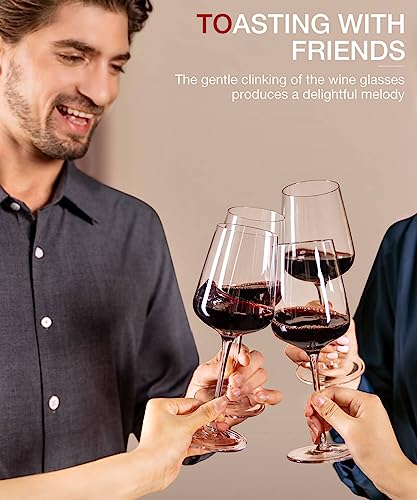 Red Wine Glasses Set of 4 (4 Count)