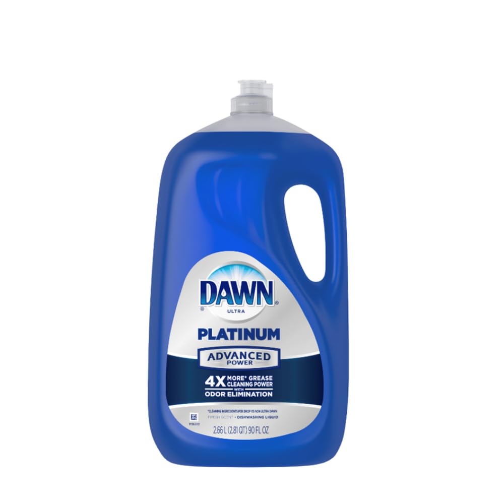 Ultra Platinum Advanced Power Dishwashing Liquid (90 Fl Oz (Pack of 1))