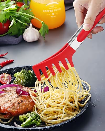 Silicone Spaghetti Spoon and Pasta Tong