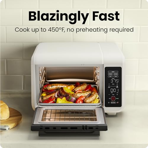 Air Fryer Toaster Oven Combo (Ivory)
