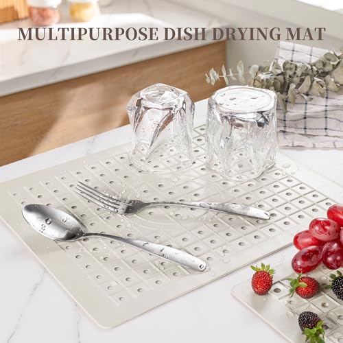 2 Pack Kitchen Sink Mat (HP02023 / Rectangle:12" x 10")