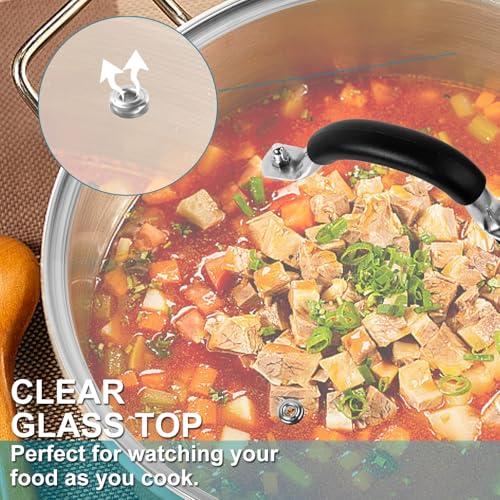 10.25 Inch Tempered Glass Lid for Lodge Skillets (10.25" Lid)