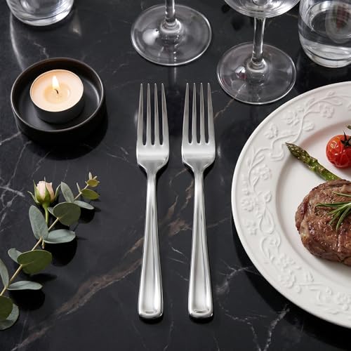 100 Piece Silver Plastic Forks (Silver / 100)