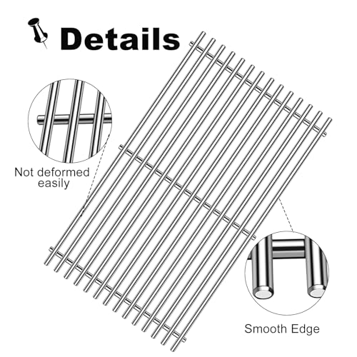 Grill Grates Parts for Weber Genesis II E (Silver 9MM)