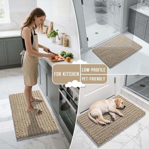 Bathroom Runner Rug 70x24 Inch