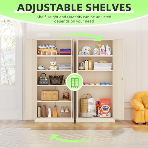 Storage Cabinet (Putty / 71")