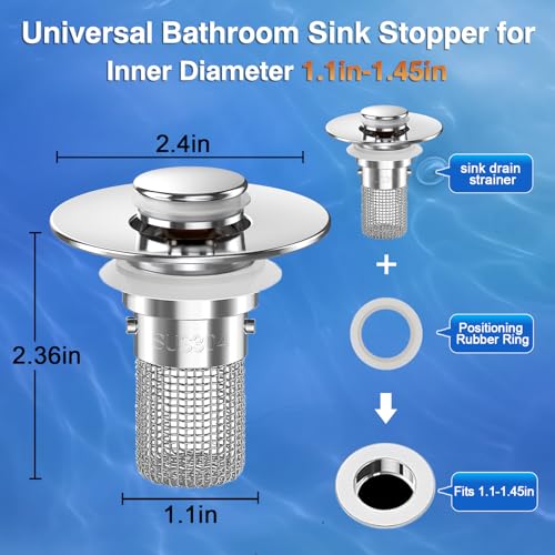 Bathroom Sink Drain Strainer