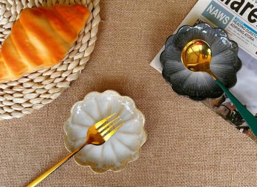 Ceramic Spoon Rest for Stove Top (Retro, Beige)