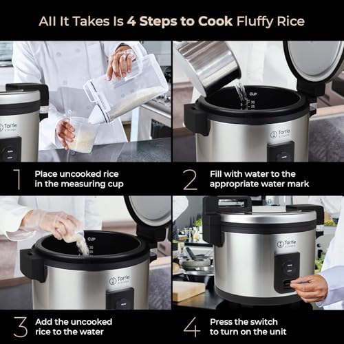 TK Commercial Rice Cooker 64 Cup