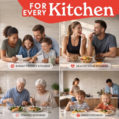 Toaster Oven 6 (Black – 17 Presets)
