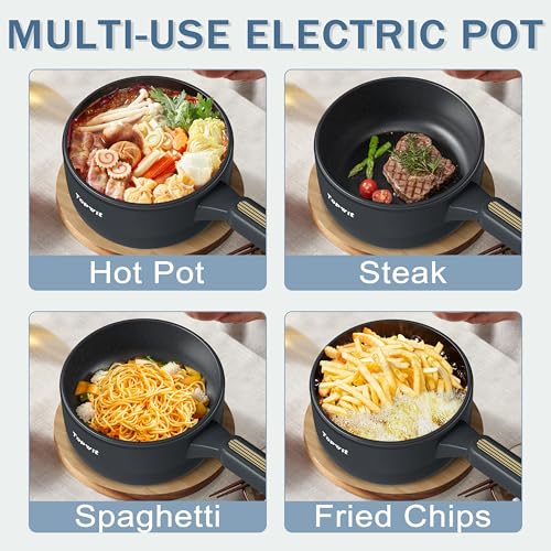 2L Hot Pot Electric with Steamer