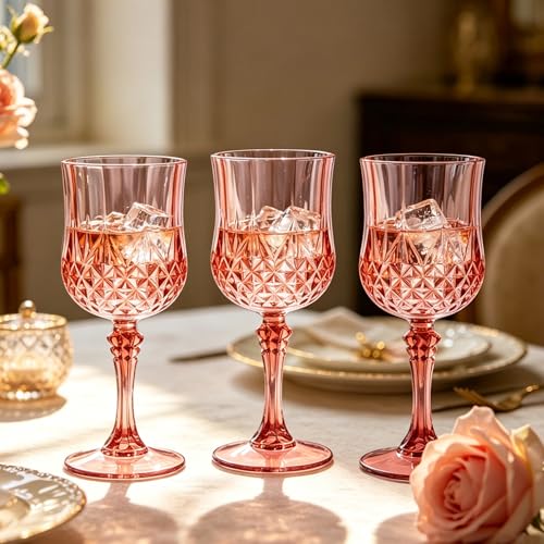 48Pack Plastic Wine Glasses (48 Count)