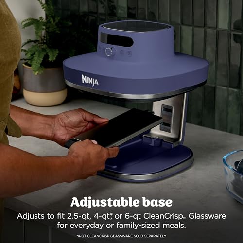 Crispi Pro Glass Air Fryer (Deep Amethyst)