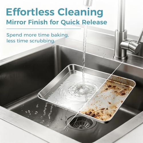 Small Baking Sheet Set of 4 (9.4"x7.3")