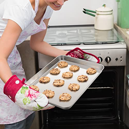 Stainless Steel Baking Sheet with Rack Set (12.4"x9.7")