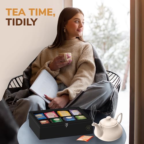 Tea Bag Organizer (Black)
