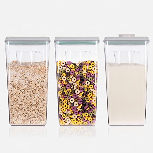 Airtight Pop Cereal Container (3300ml*3)
