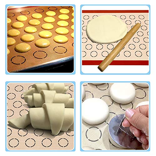 Baking Sheet with Cooling Rack and Silicone Baking Mat