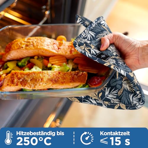 Pot Holders for Kitchen Heat Resistant Hot Pads for Countertops Oven Pot Holders Cotton Potholders for Kitchen Cooking Baking