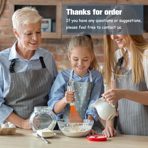 Orange Silicone Whisk Set of 3 (3 Count)