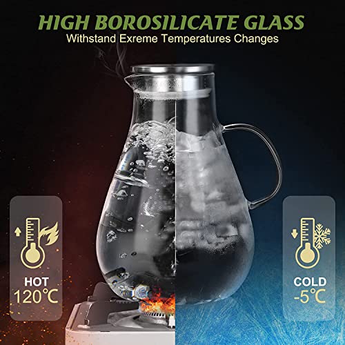 Glass Pitcher with Lid (3000ml)