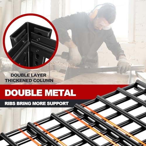 48" W Garage Shelving Heavy Duty Load 2500LBS (48''W X 72''H X18''D)