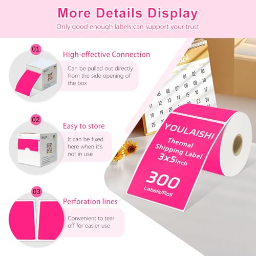 3 X 5 Inch Printable Waterproof Rectangle Color Coding Labels