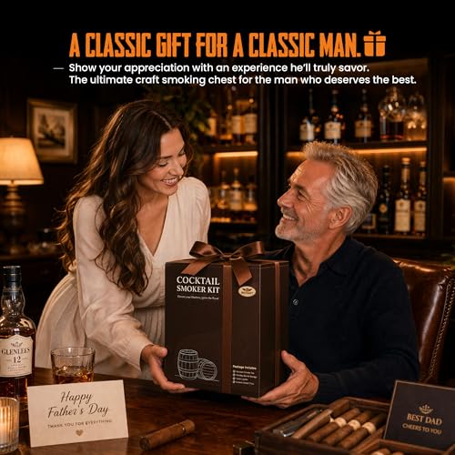Whiskey Smoker Kit (Black)