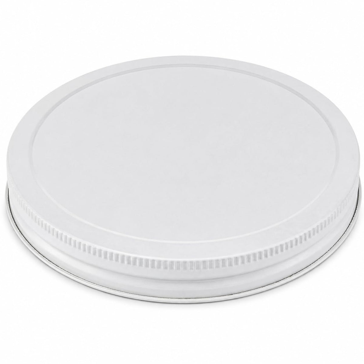 Set of 3 One Gallon Large Glass Jar with Lid (White Lid / 1 Gallon)