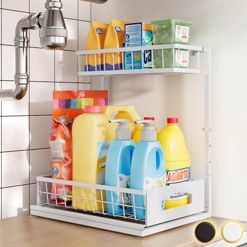 Under Sink Organizer (1 Pack / White)