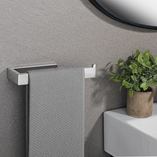Bathroom Hand Towel Holder (Brushed Nickel)