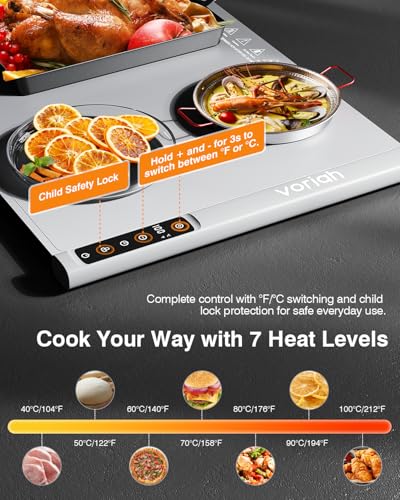 54'' Food Warming Mat with Heat (2X-Large-54*16'' / Silver Gray)