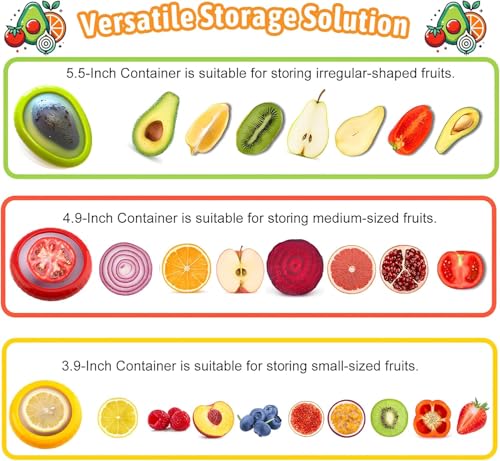 Avocado Saver and Tomato Holder (4 Count)
