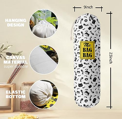 Grocery Bags Holder Organizer For Shopping Bags (Cat 07)