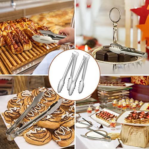 6 Pack Serving Tongs Kitchen Tongs (6 Count)