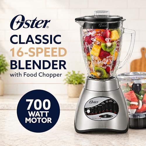 Classic Series 16 (Black + Glass Jar / Countertop Blenders)