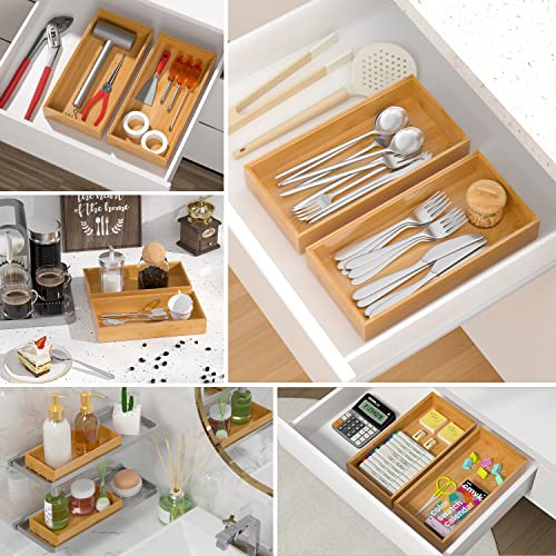 Silverware Tray for Drawer (12" x 6" x 2")