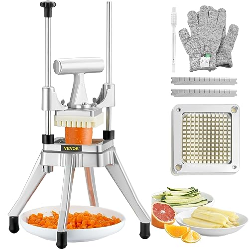 Commercial Vegetable Fruit Chopper 1 (Push style 1/4″)