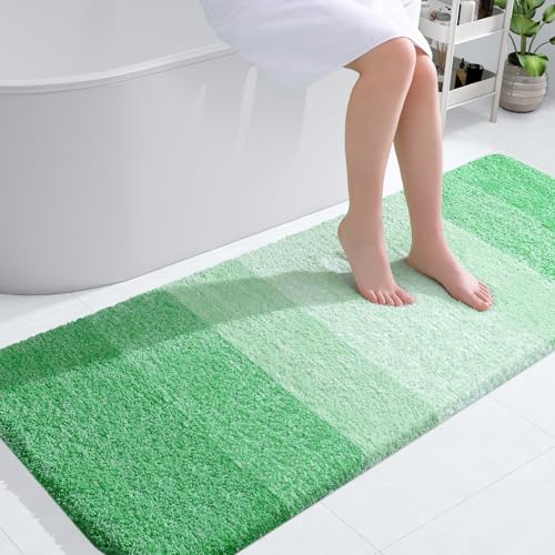 Bathroom Runner Rug 54x24 (54" X 24" / Green)
