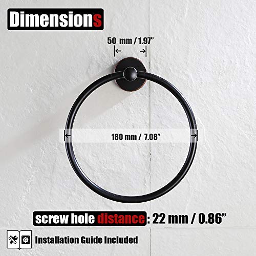 Towel Ring Oil Rubbed Bronze (Oil Rubbed Bronze)