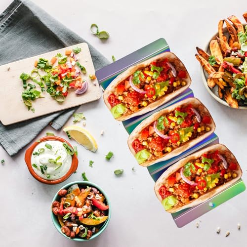 Metal Taco Holder (Rainbow)