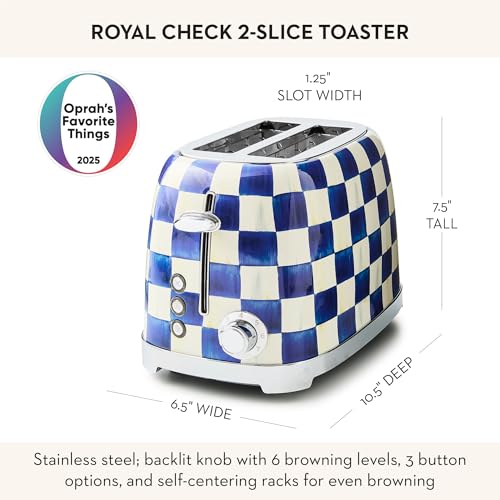 2 Slice Toaster (Royal Check)
