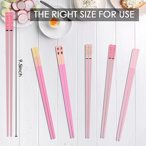 Chopsticks Reusable Dishwasher Safe (Pink)