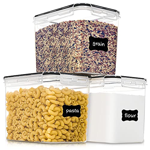 Medium Food Storage Containers with Lids Airtight 3.6L (3.6 L)