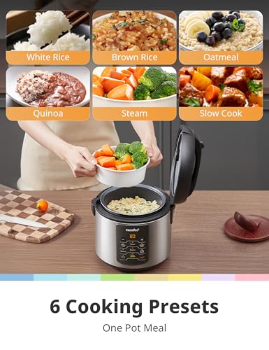 Rice Cooker with 6 Functions