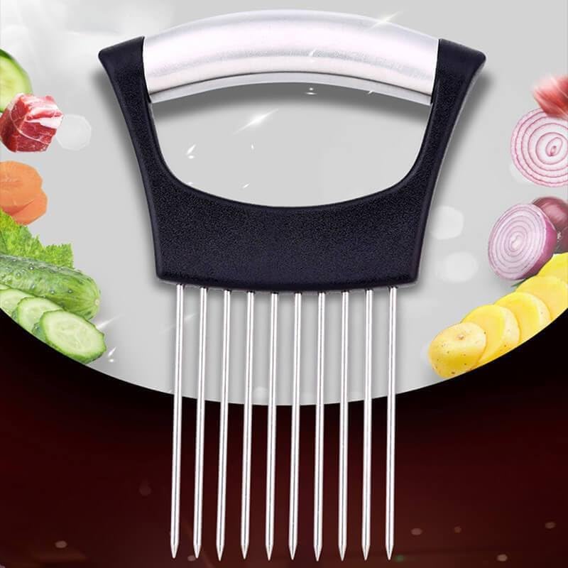Onion Slice Holder (Pink / 1 Pack)