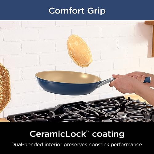 Ceramic Cookware Set (11-piece / Navy Blue)