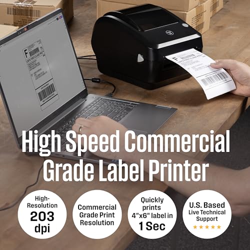 Thermal Shipping Label Printer USB