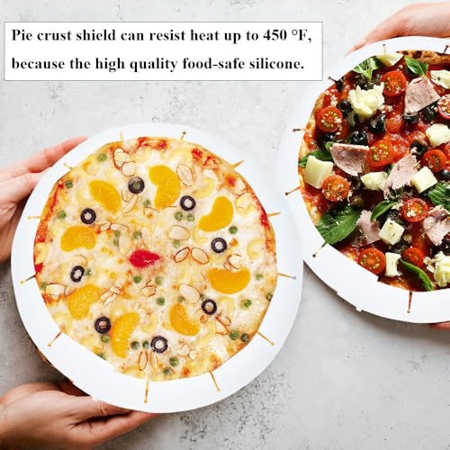 Adjustable Pie Crust Shields Baking Protectors (Transparent-1pcs)